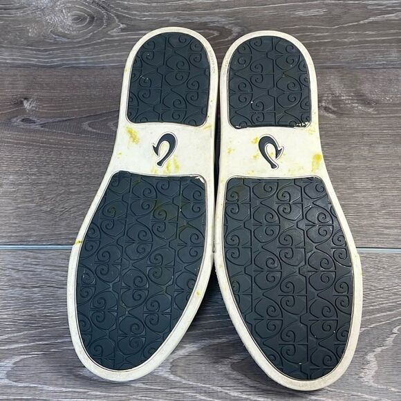 Olukai Pehuea Slip On Gray Women’s Size 7.5 Mesh Collapsible Heel Sneakers - Picture 7 of 11